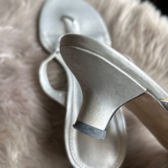 Silver Summer Sandals 👡 - Picture 3 of 3